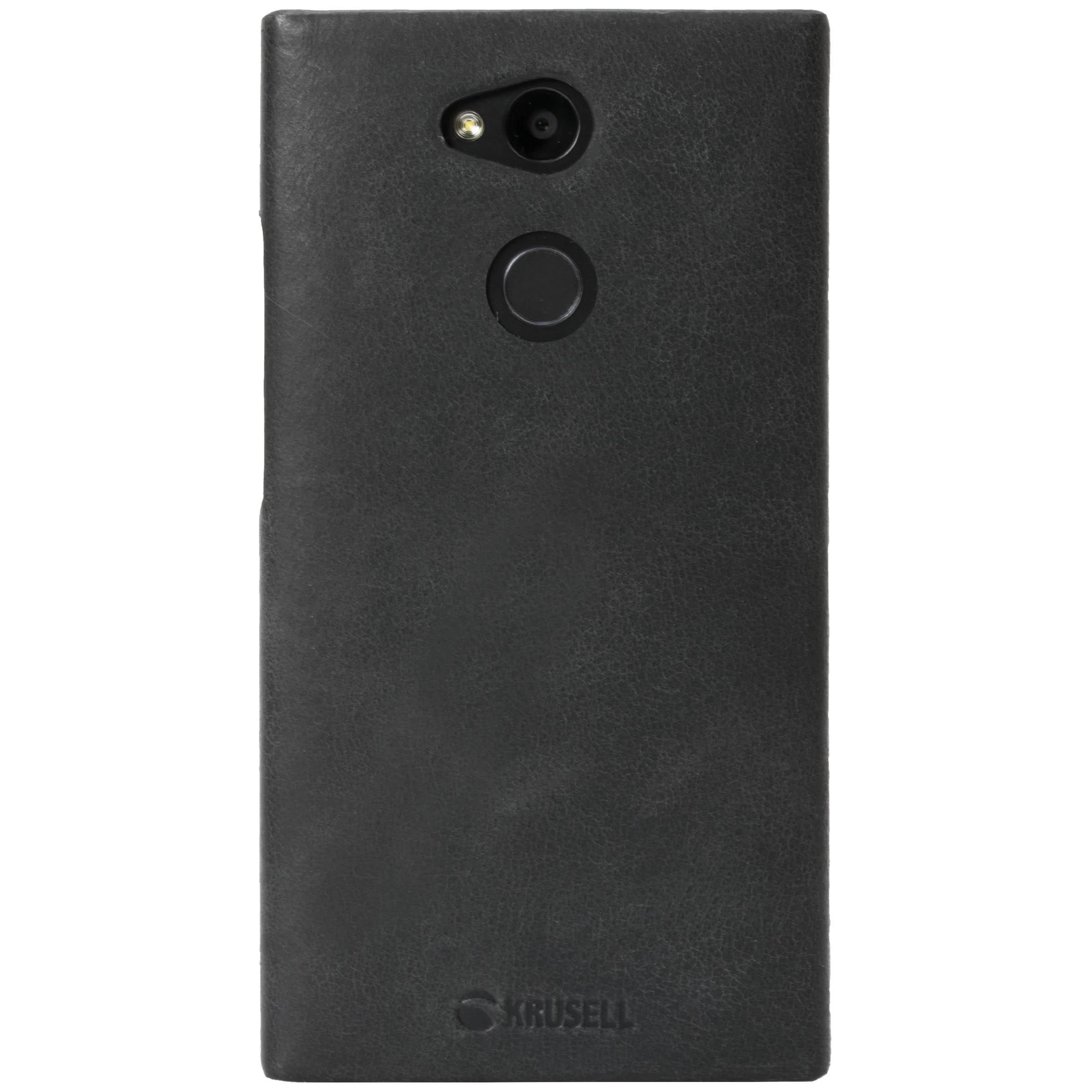 Krusell Odinis telefono dėklas Sony Xperia L2, juodas