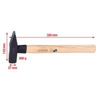 Plaktukas KS Tools; 500g