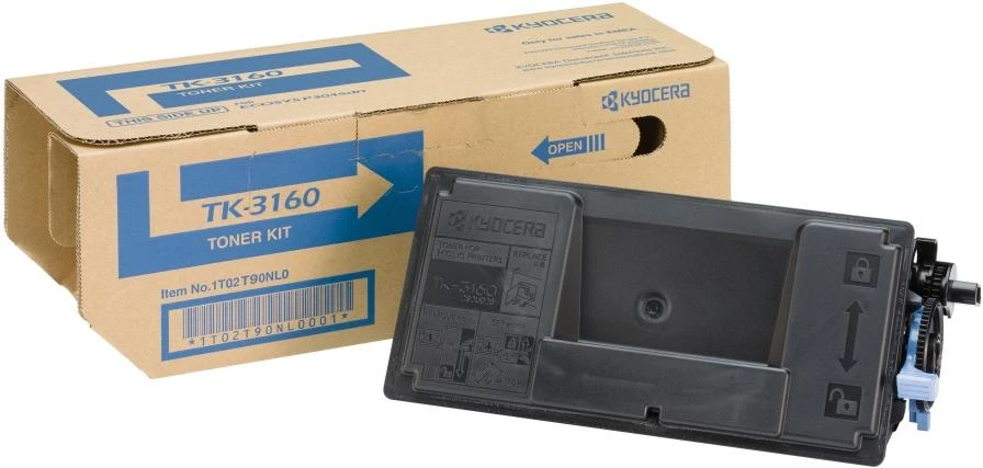 Kasetė Kyocera TK3160, juoda