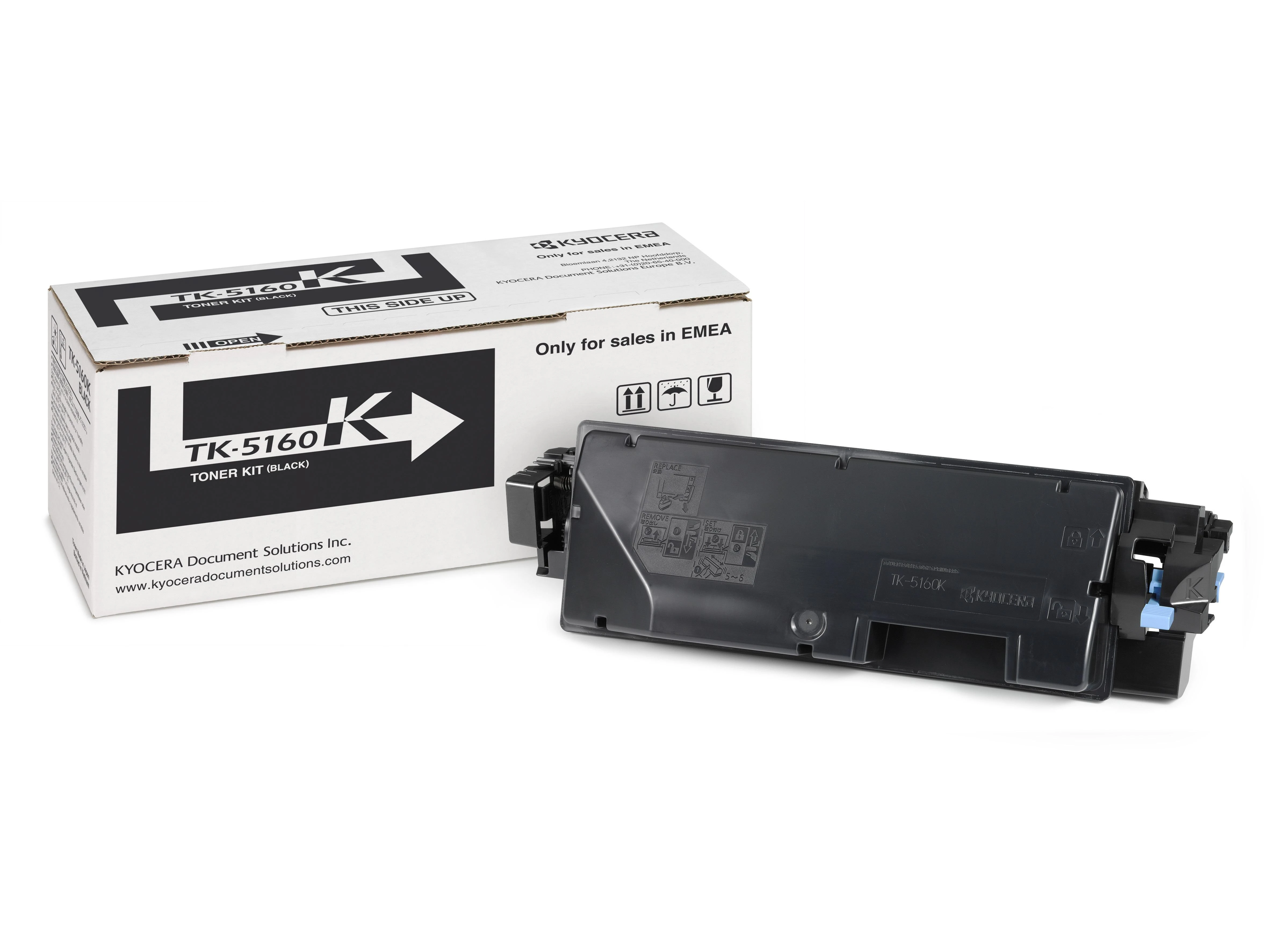 Kyocera TK-5160K (1T02NT0NL0), juoda kasetė