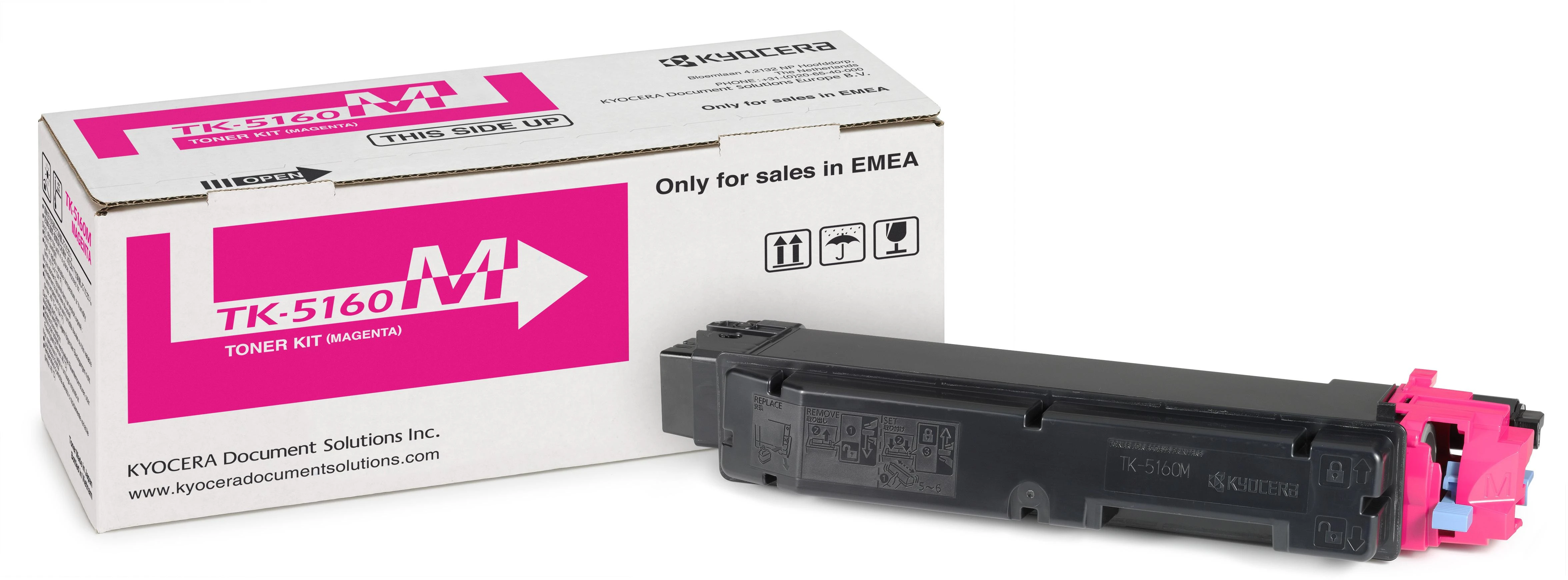 Kyocera TK-5160M (1T02NTBNL0), purpurinė kasetė