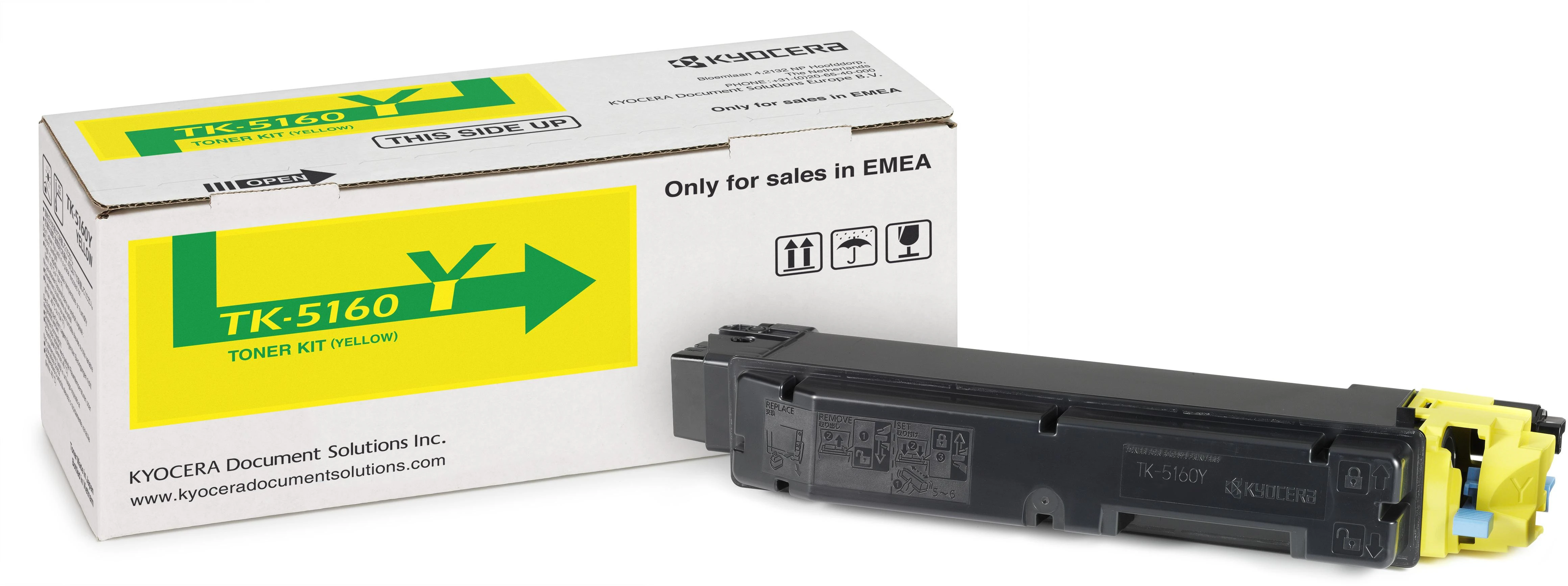 Kyocera TK-5160Y (1T02NTANL0), geltona kasetė
