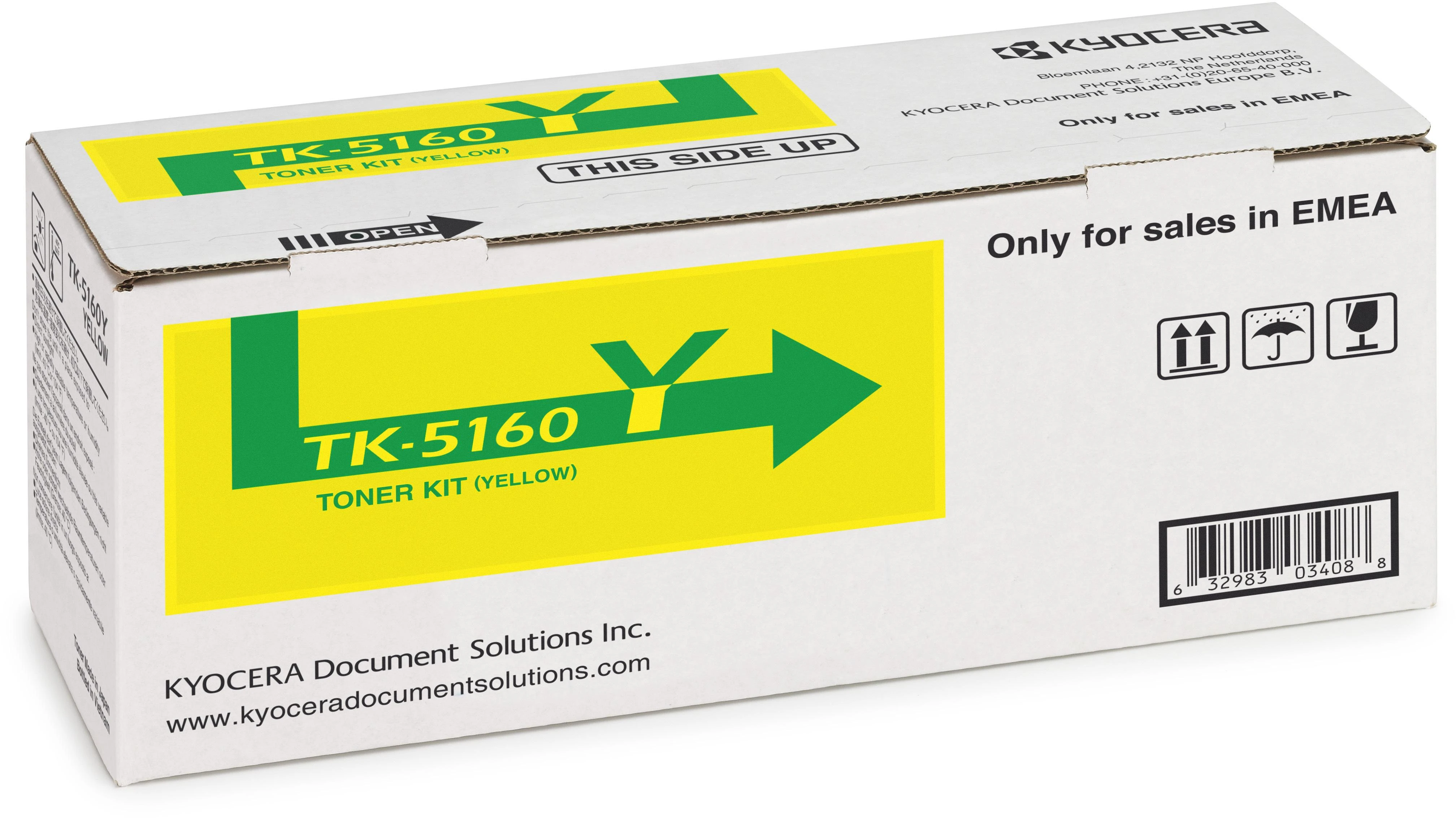 Kyocera TK-5160Y (1T02NTANL0), geltona kasetė