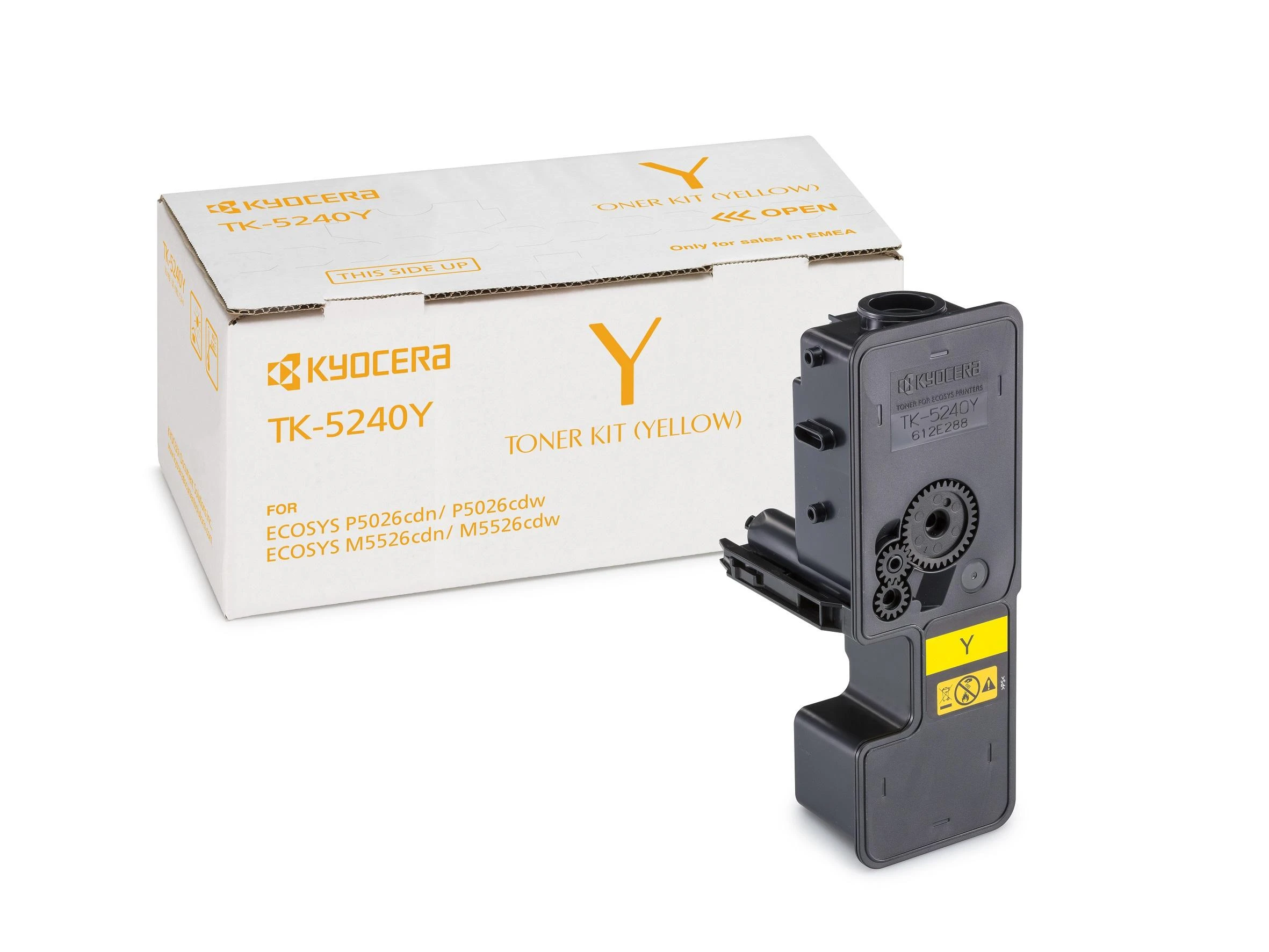 Kasetė Kyocera TK5240Y, geltona