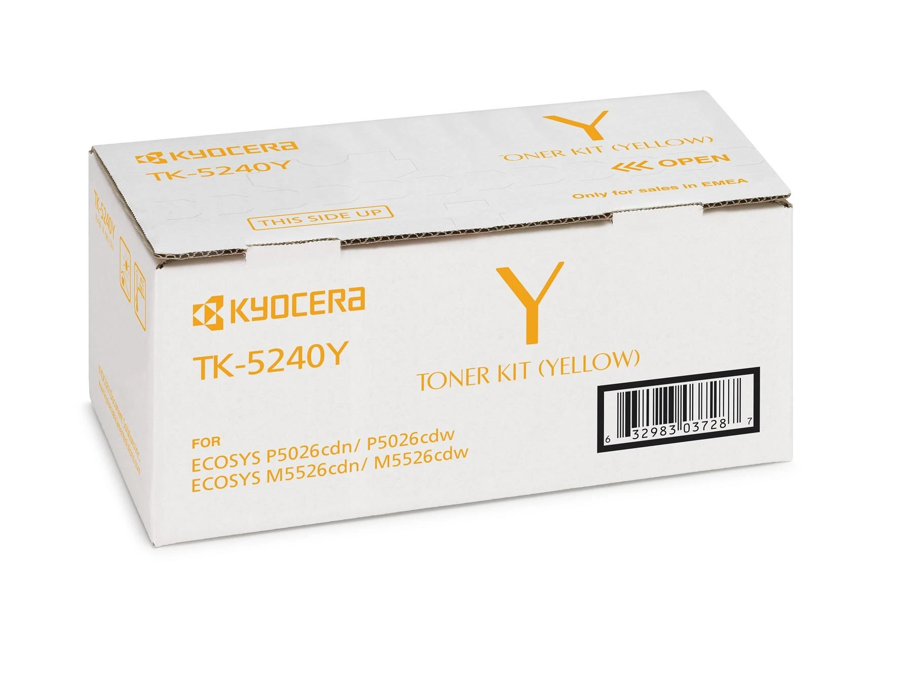 Kasetė Kyocera TK5240Y, geltona