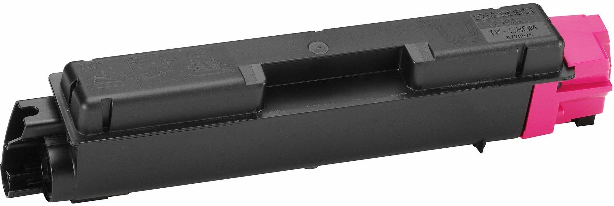 Dažomieji milteliai KYOCERA TK-580M, Raudona