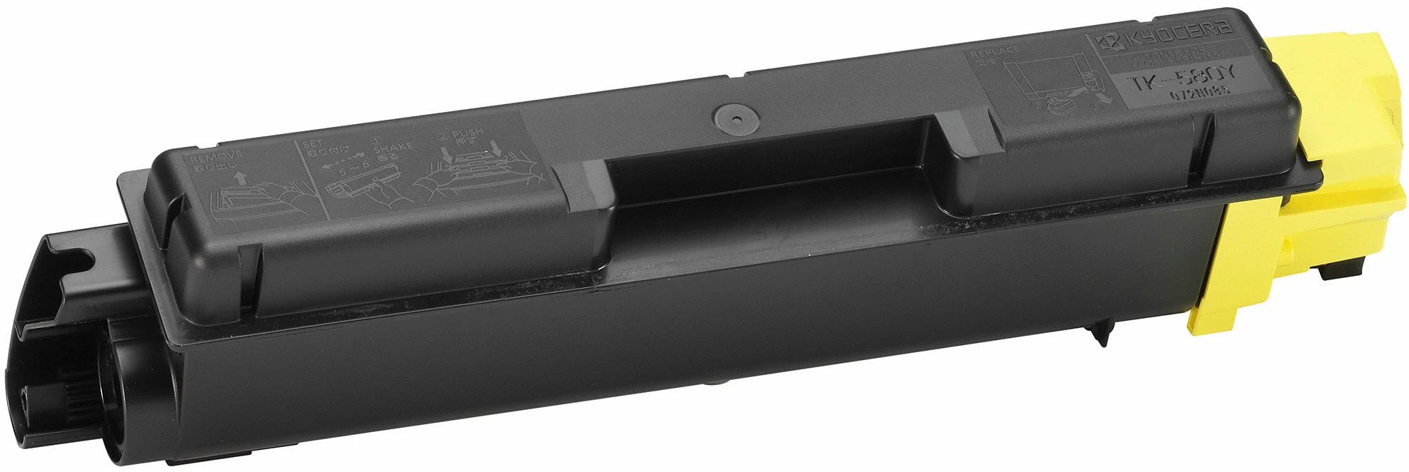 Dažomieji milteliai KYOCERA TK-580Y, Geltona