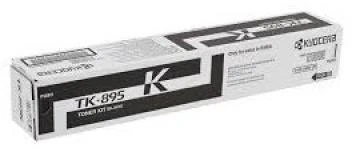 Dažomieji milteliai KYOCERA TK-895K, Juoda