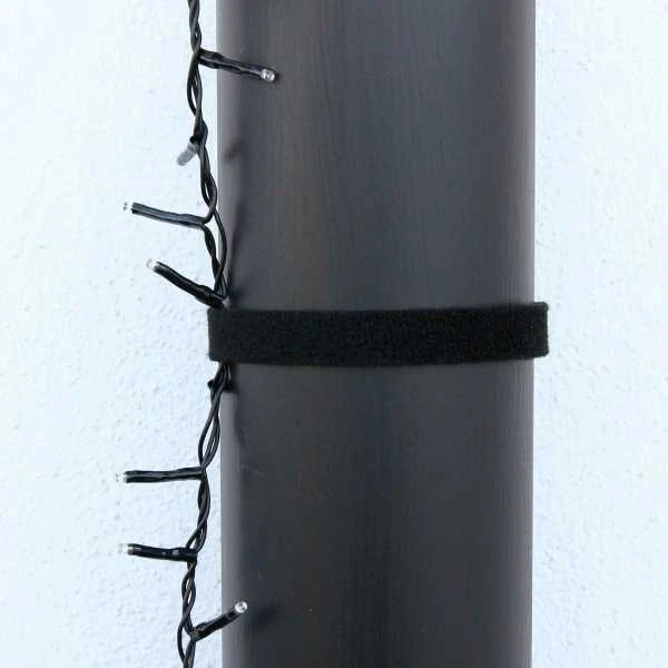 LABEL THE CABLE Dual Velcro Roll 3m - juodos spalvos