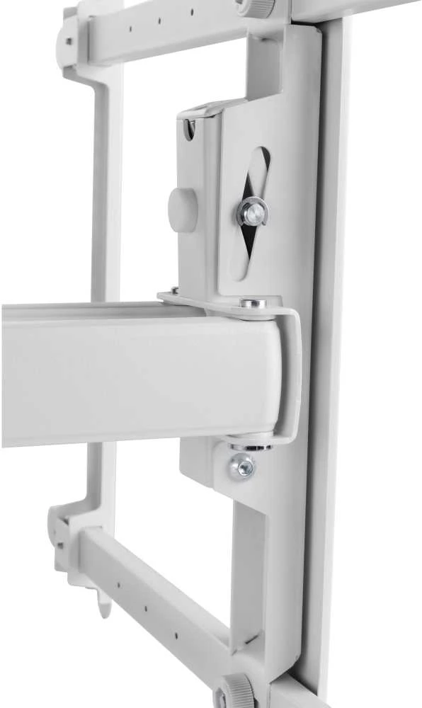 „InLine ® Premium“ aliuminio sieninis laikiklis, skirtas plokščiam televizoriui (37–80 colių), maks. 70 kg, baltas