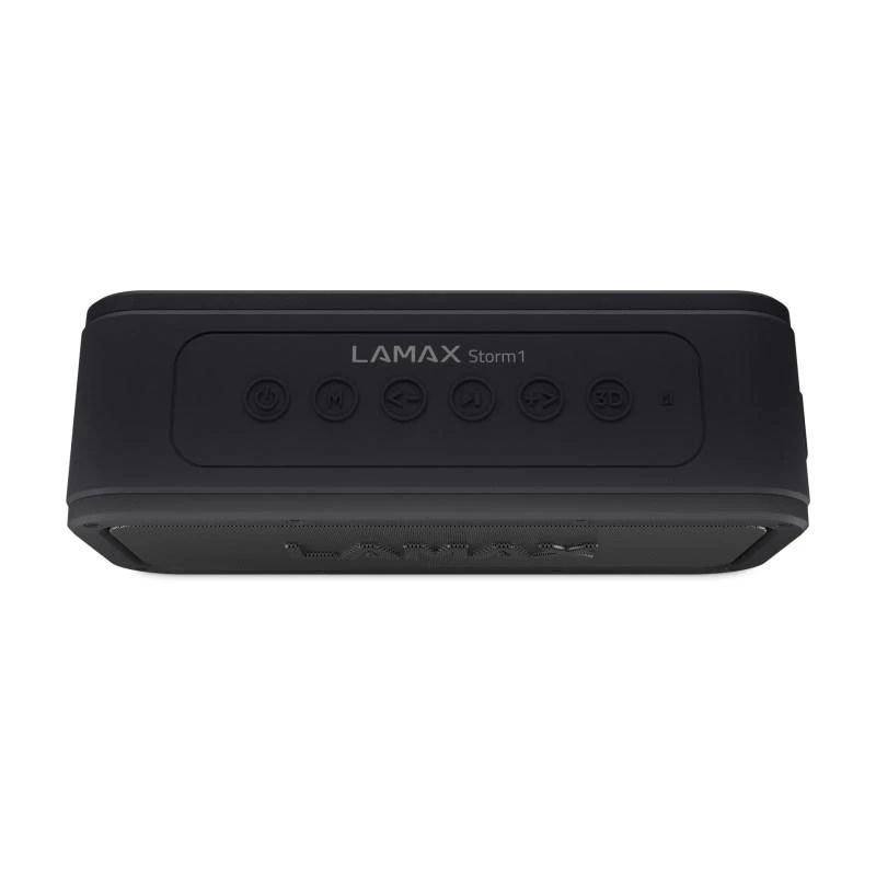 Nešiojama kolonėlė Lamax Storm1, Juoda