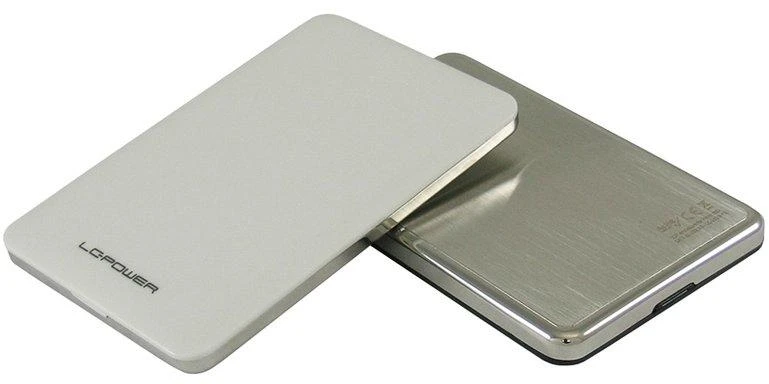 LC Power 6 cm SATA USB3 LC maitinimo laidas, baltas, 7 mm