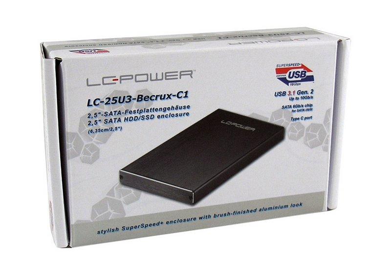 LC-Power USB-C 3.2 Gen 2 - 2.5'' SATA (LC-25U3-Becrux-C1)