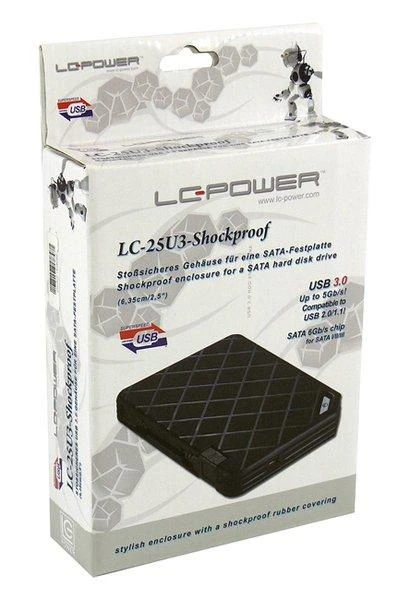 LC-Power išorinio disko pakuotė