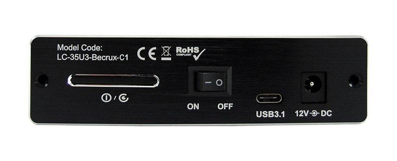 LC-Power LC-35U3-Becrux-C1 USB 3.1 C tipo / 3,5 SATAIII