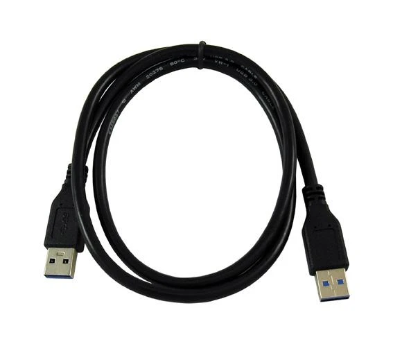 USB 3.0 kabelis juodas