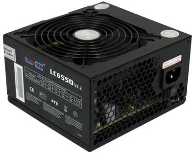 Maitinimo blokas LC-Power LC6550 V2.3 550 W 20+4 kontaktų ATX ATX Juodas