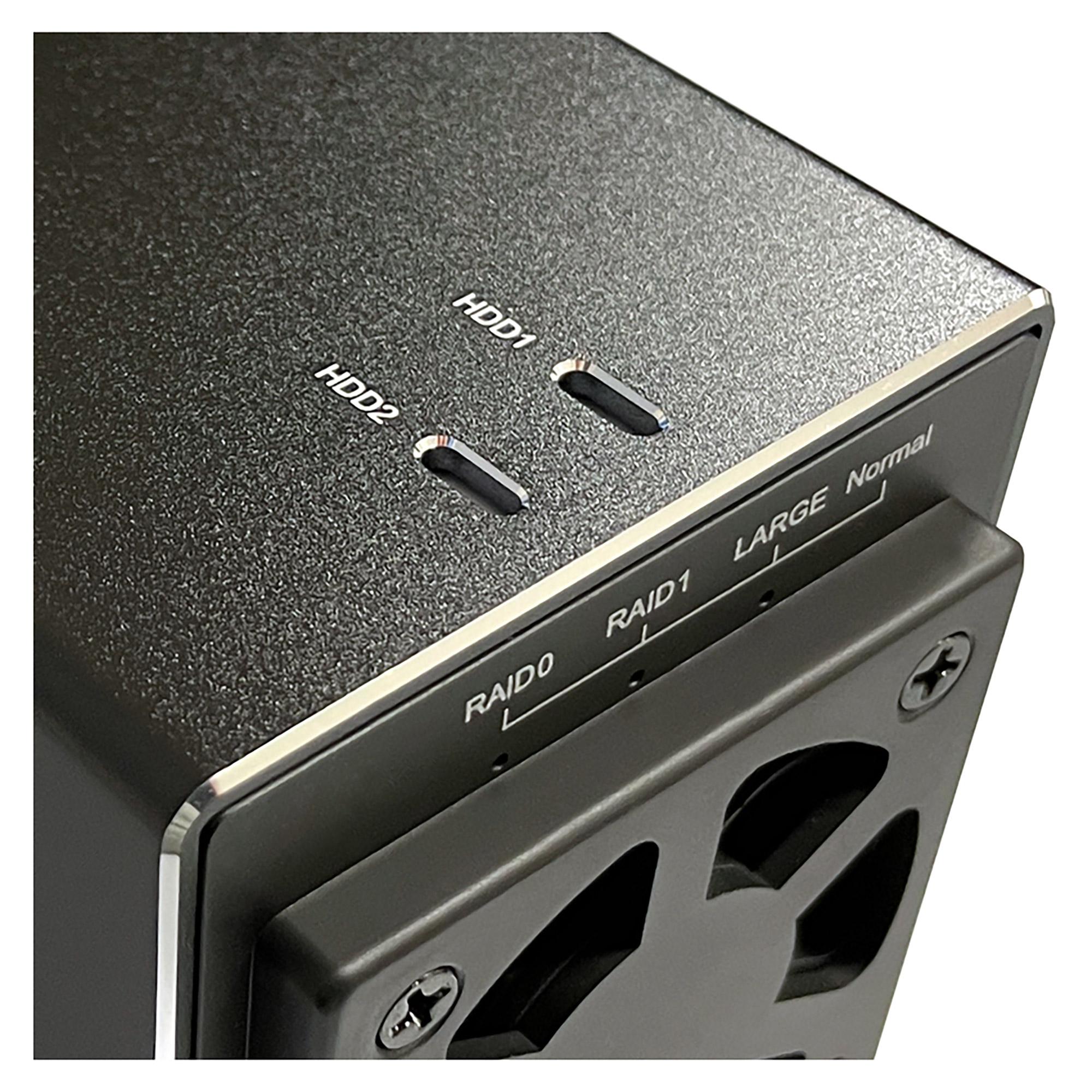 LC-Power Speichergehuse LC-35U3-RAID-2