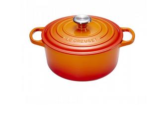 Le Creuset Signature Puodas apvalus 24 cm vulkaninis