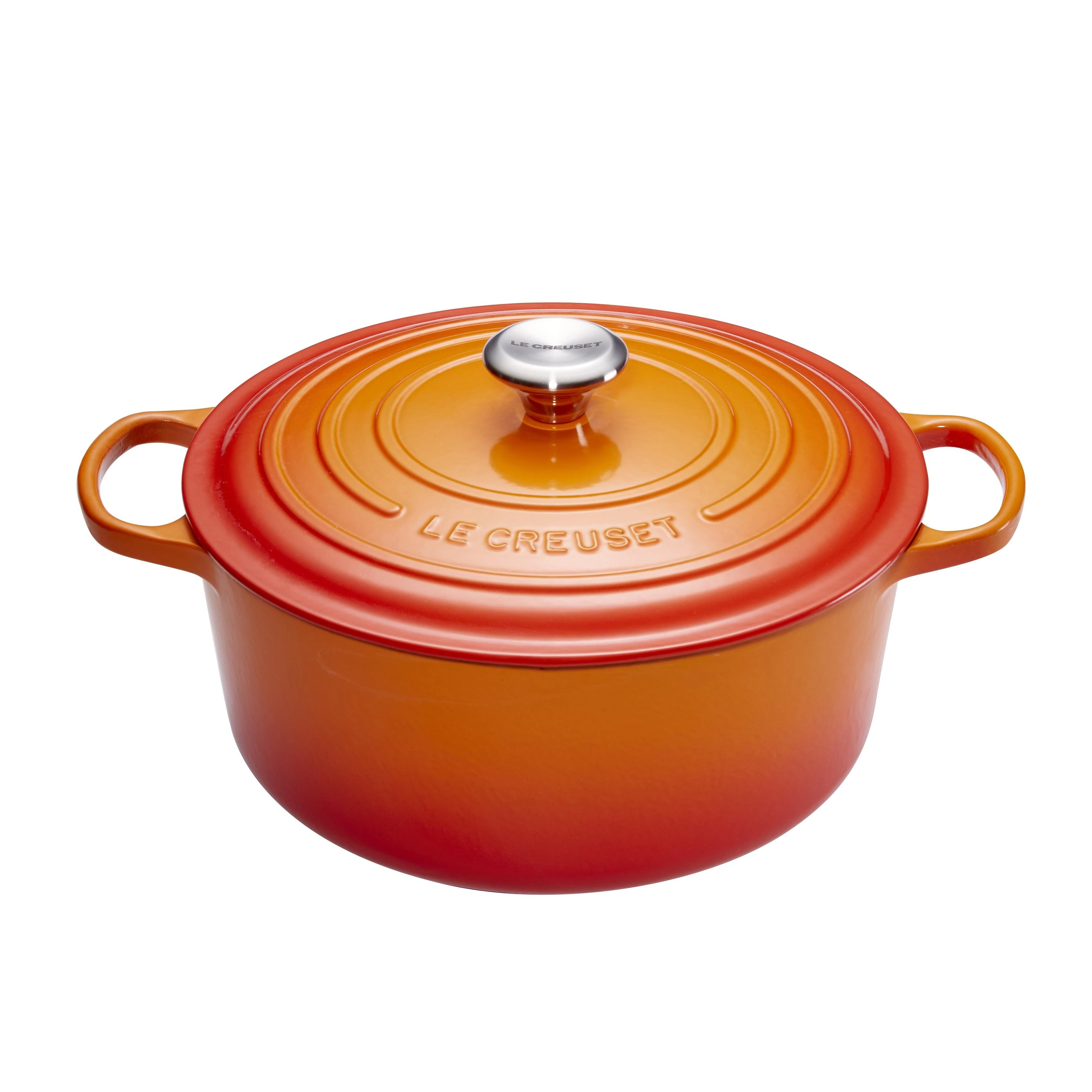 Virtuvės Indai - Le Creuset Signature Keptuvė 20cm Apvalus Ketaus Raudona