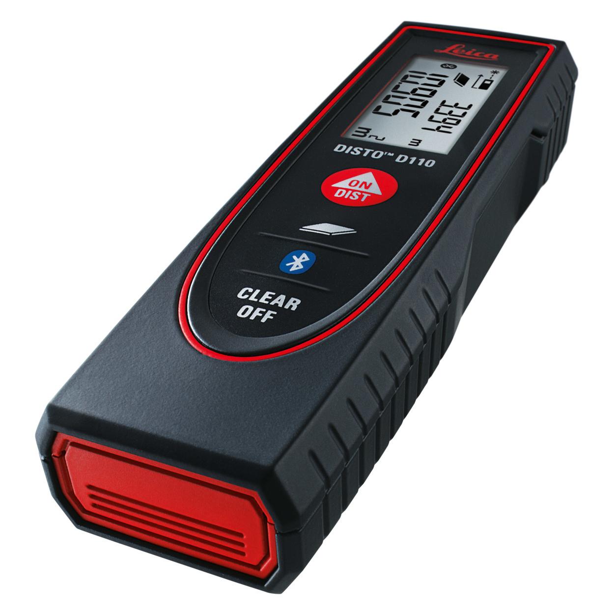 Leica Geosystems Lazerinis atstumų matuoklis Leica Disto D110 su Bluetooth