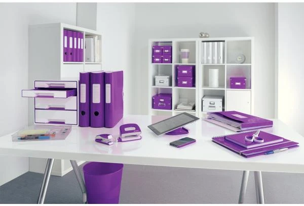 Segregator Leitz A4 75mm violetinė (11060062)