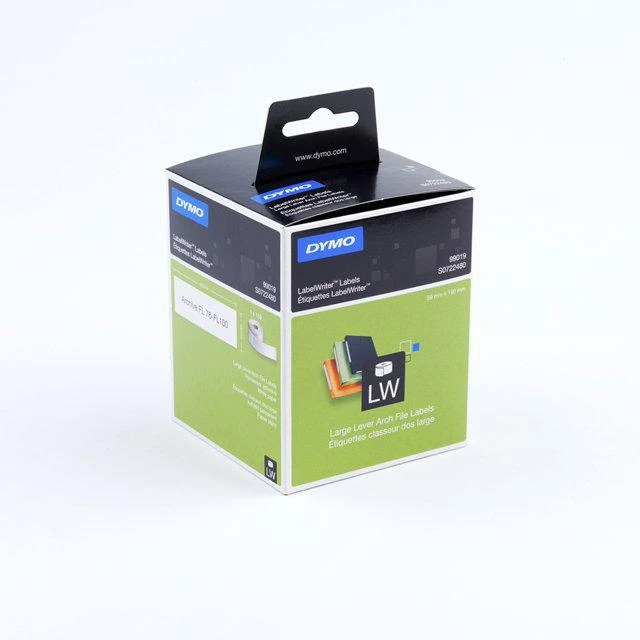 DYMO LabelWriter baltas padavimo etiketės, 59x190 mm, 1 pakuotė (110 vnt) S0722480