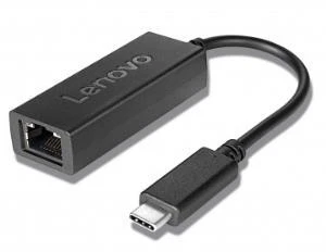Lenovo USB C to Ethernet Adapteris, Juodas