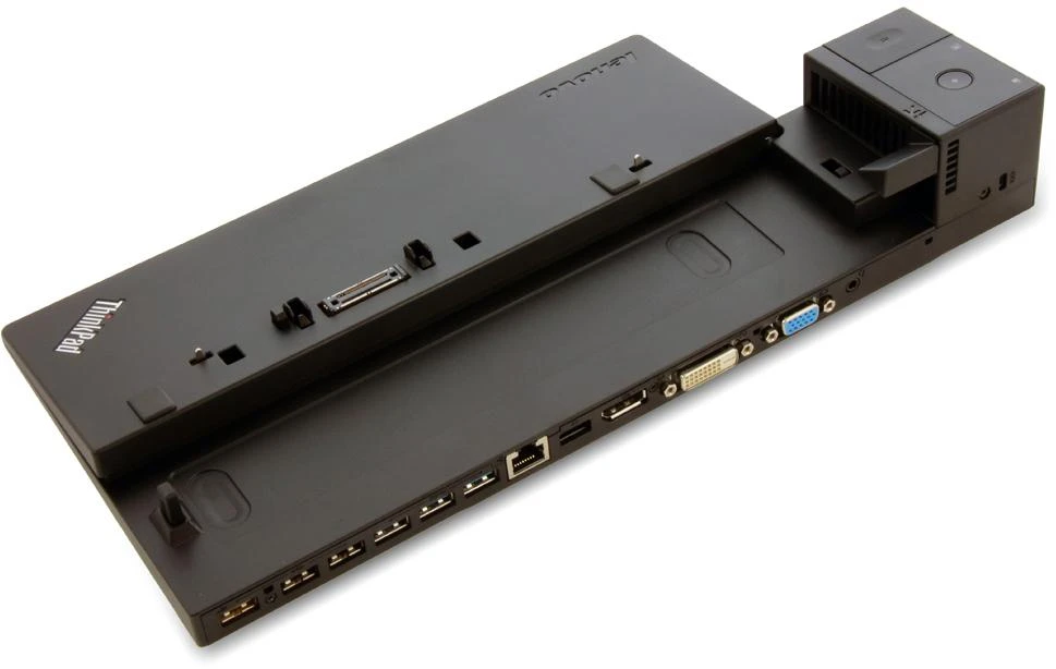 Lenovo ThinkPad Pro stotelė su jungčių vaizdu