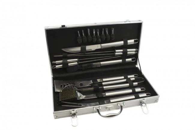 Zilverstad Leopold Vienna BBQ KIT 18 dalių 8x24x27 LV01070