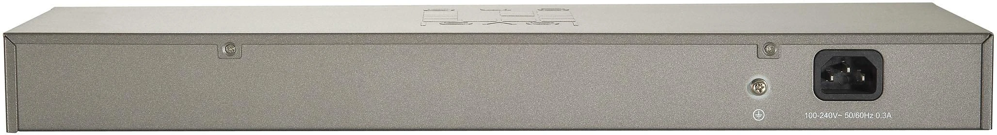 Šakotuvas Level One Carruzzo LevelOne FSW-1650 tinklo komutatorius Ne-valdomas Fast Ethernet (10/100) Pilka