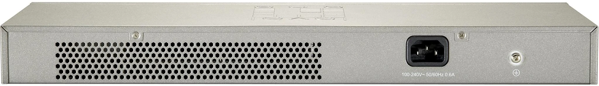 Šakotuvas Level One LVL LevelOne GSW-1657 tinklo komutatorius Ne-valdomas Gigabit Ethernet (10/100/1000) Juoda, Pilka