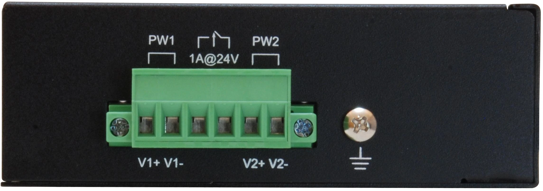 Šakotuvas Level One Carruzzo LevelOne IFS-0501 tinklo komutatorius Ne-valdomas Fast Ethernet (10/100) Juoda