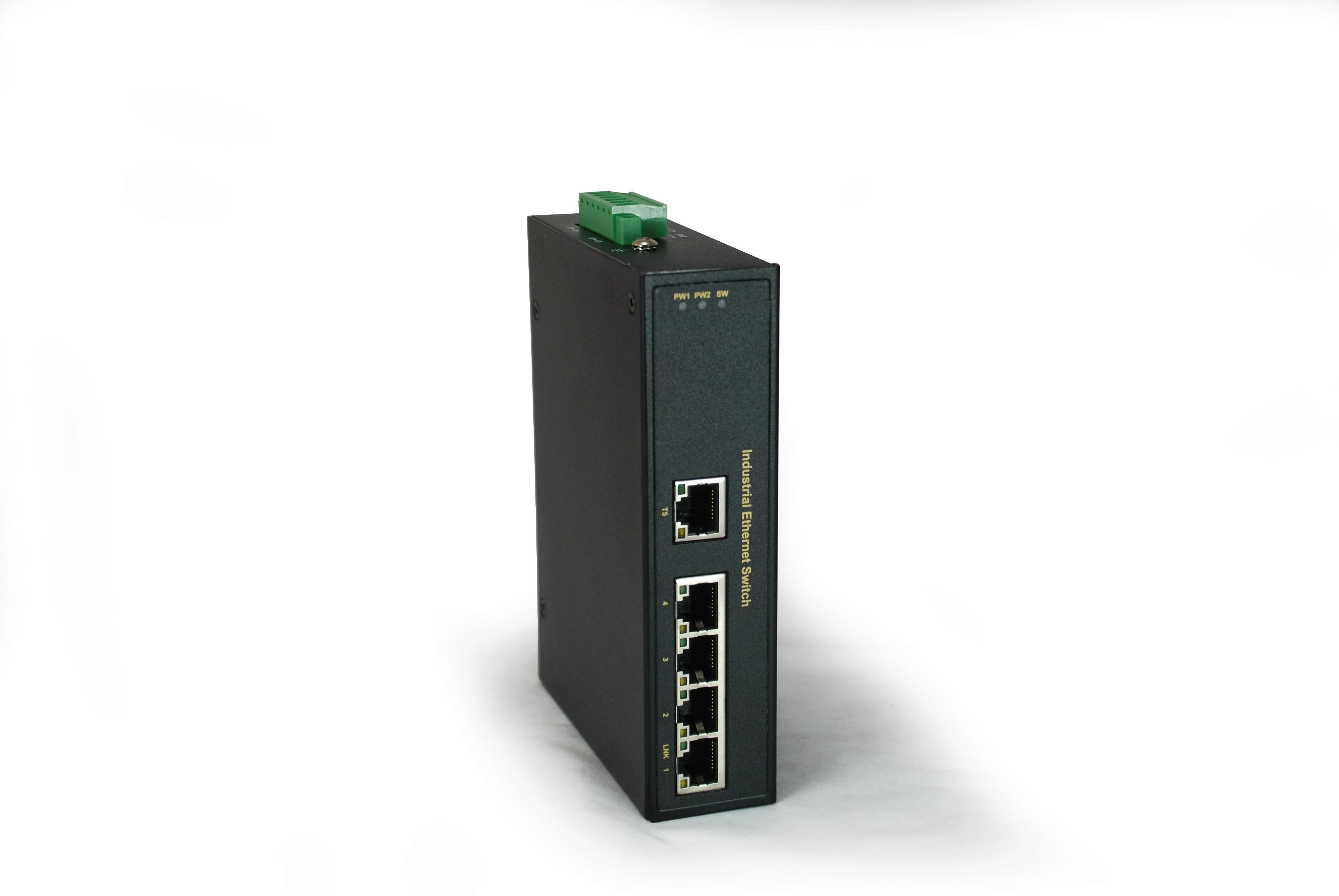 Šakotuvas Level One Carruzzo LevelOne IFS-0501 tinklo komutatorius Ne-valdomas Fast Ethernet (10/100) Juoda
