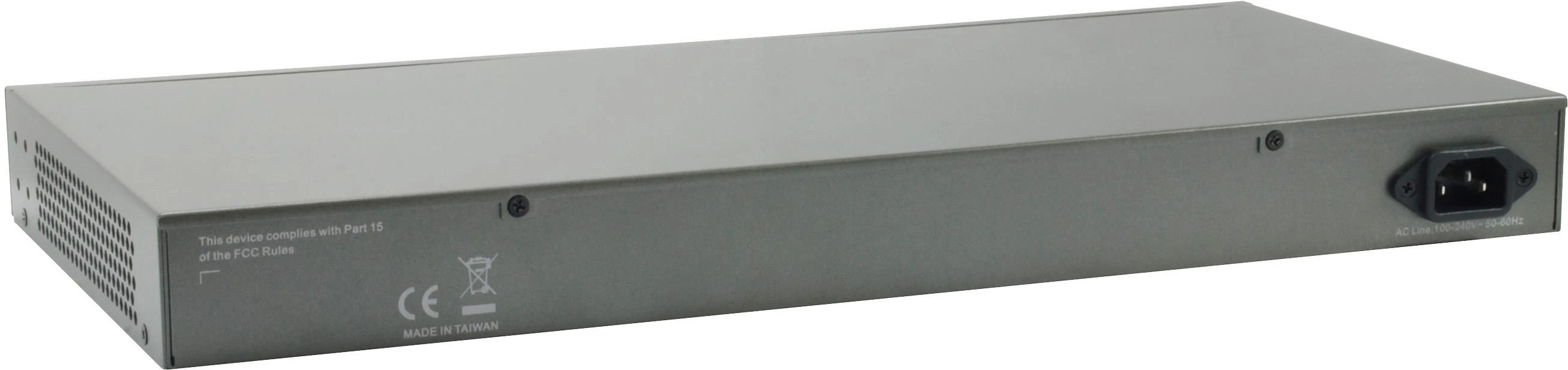 Šakotuvas Level One Carruzzo LevelOne GEP-2651 tinklo komutatorius Valdomas L3 Gigabit Ethernet (10/100/1000) Maitinimas per Eternetą (PoE) Juoda