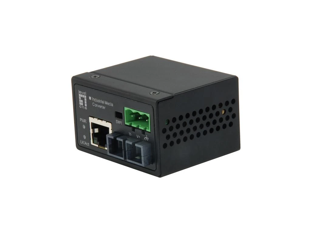 Šakotuvas Level One AV signalo perdavimo sistema LevelOne IEC-4002 10/100Mbps RJ-45Copper10 (IEC-4002)