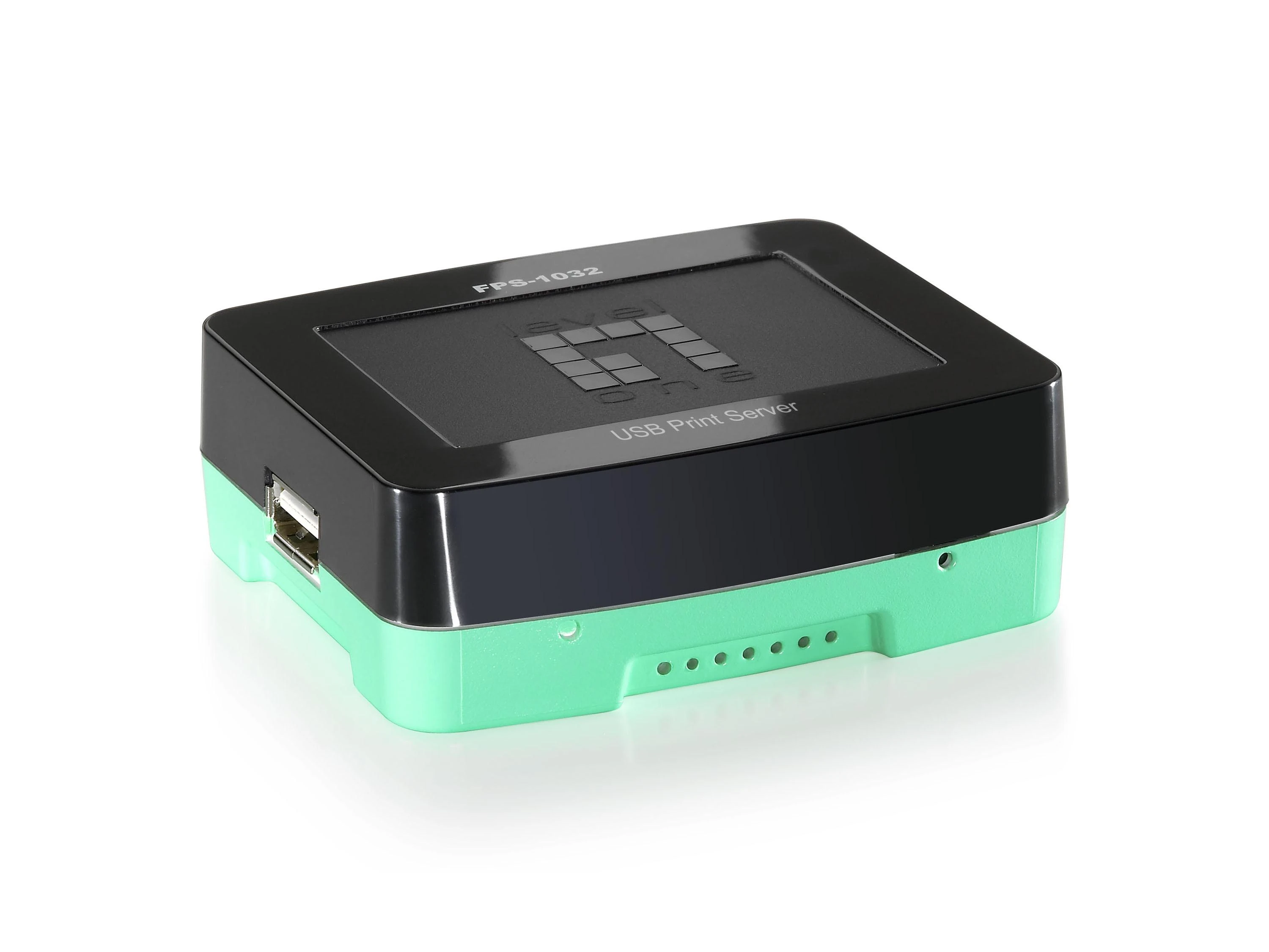 Lenovo LevelOne FPS-1032 spausdinimo serveris Eterneto LAN Juoda, Žalia