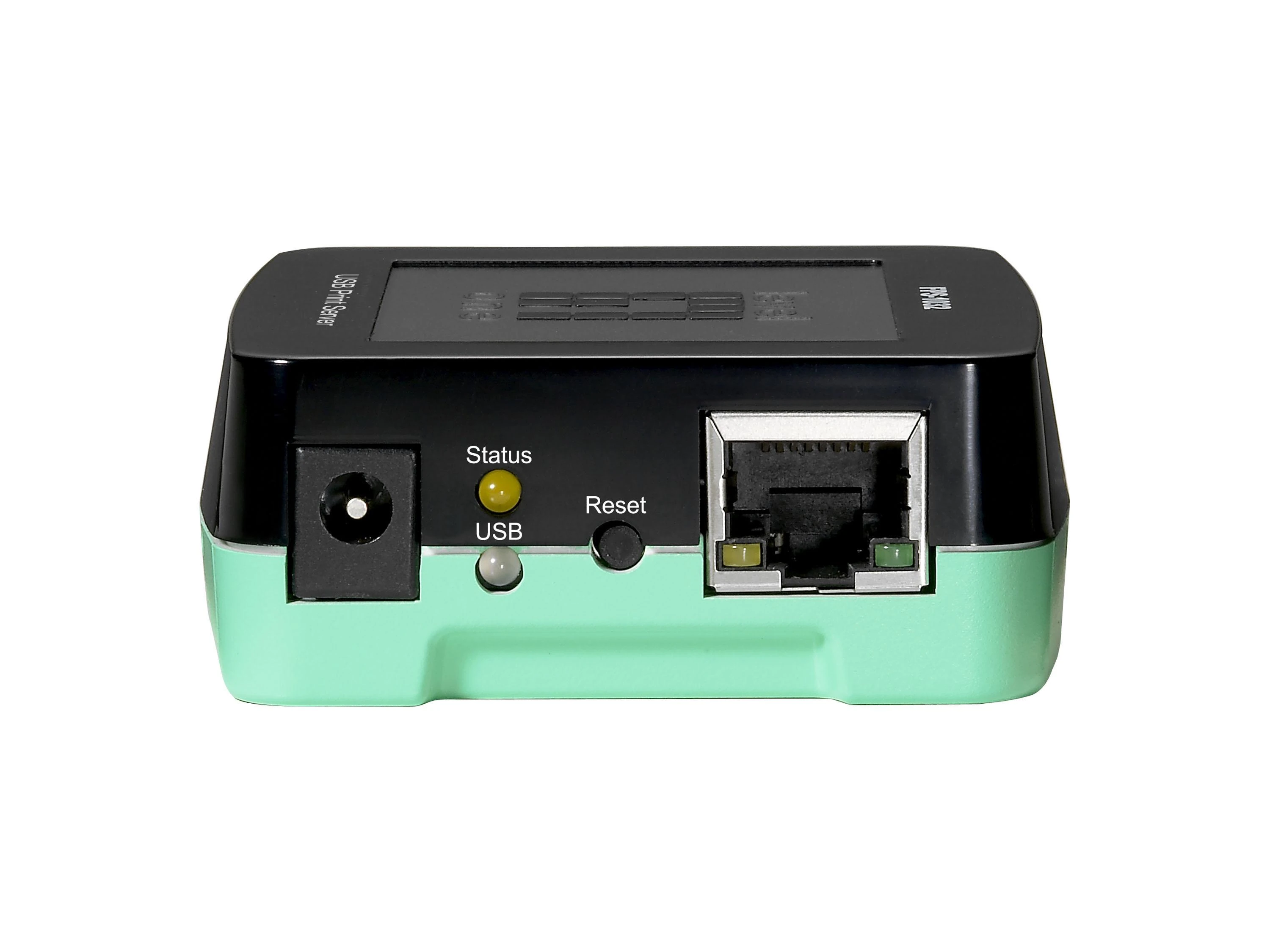 Lenovo LevelOne FPS-1032 spausdinimo serveris Eterneto LAN Juoda, Žalia