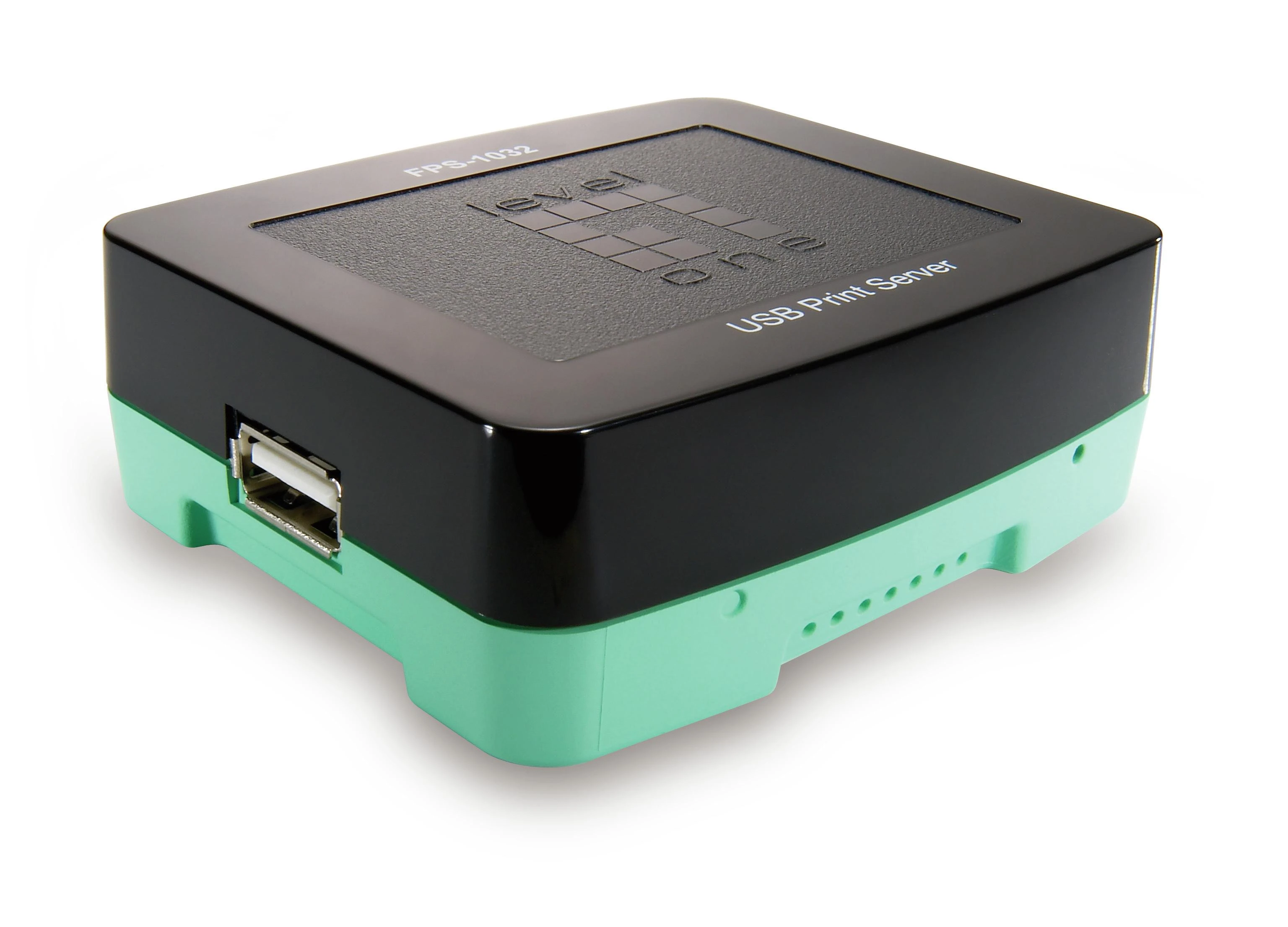 Lenovo LevelOne FPS-1032 spausdinimo serveris Eterneto LAN Juoda, Žalia