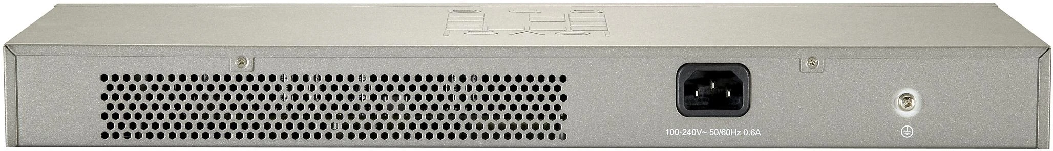 Šakotuvas Level One Lenovo LevelOne GSW-2457 tinklo komutatorius Ne-valdomas Gigabit Ethernet (10/100/1000) Juoda