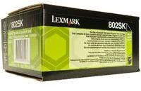 Lexmark 80C2SKE Cartridge, Juodas, 2500 pages