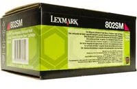 Lexmark 80C2SM0 kasetė, purpurinė, 2000 puslapių
