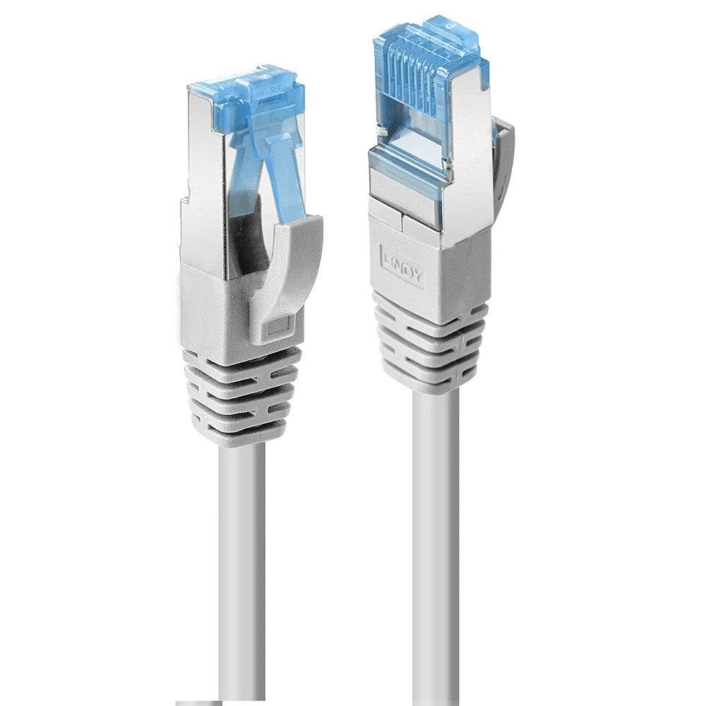 Tinklo Kabelis - LINDY Cat.6A S/FTP TPE Tinklo Kabelis, RJ45, M/M, 500MHz, 1.5 m, Pilkas