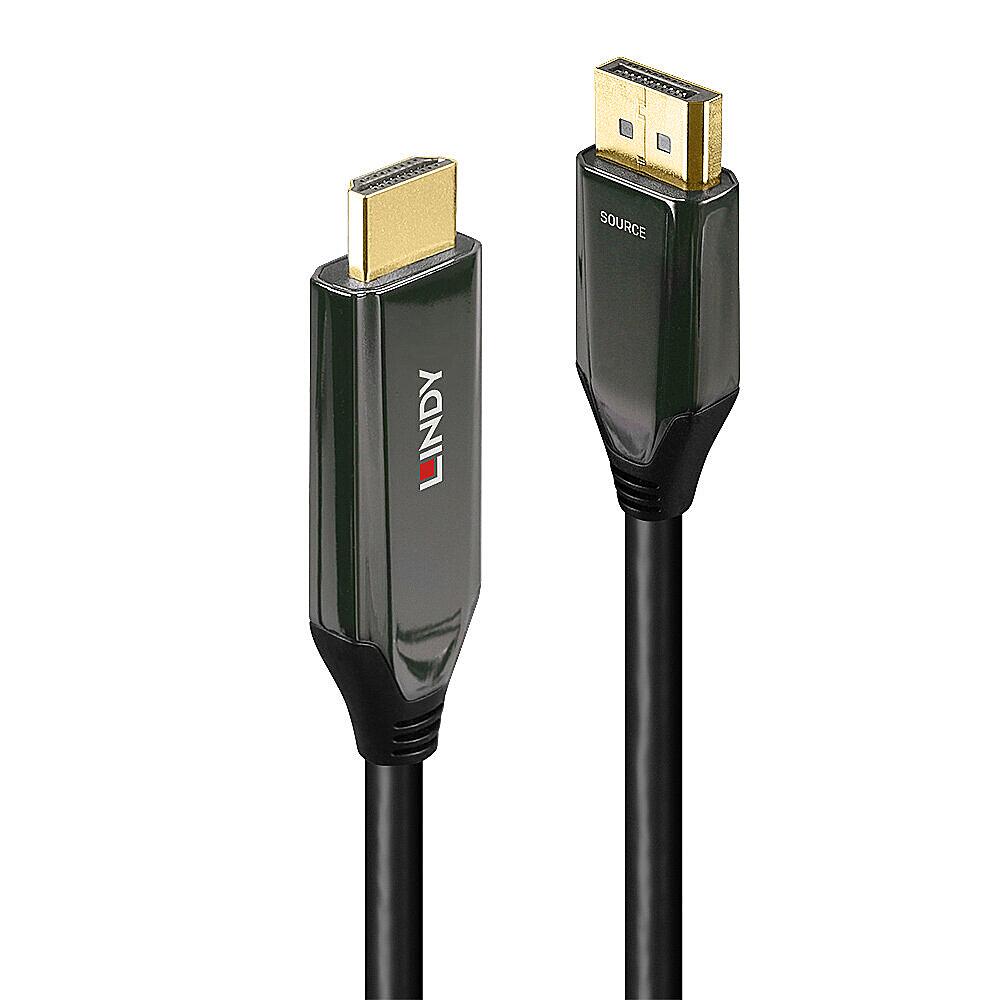 Adapteris - LINDY Aktyvus DisplayPort į HDMI 4K120Hz 2 m Adapteris 7680x4320@60Hz
