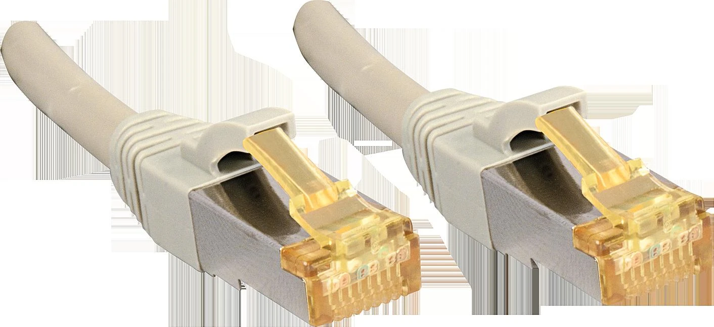 Tinklo Kabelis - LINDY RJ45 S/FTP LSZH Tinklo Kabelis, Cat.6A Jungtis, Cat.7 Raw, 2 m, Pilkas