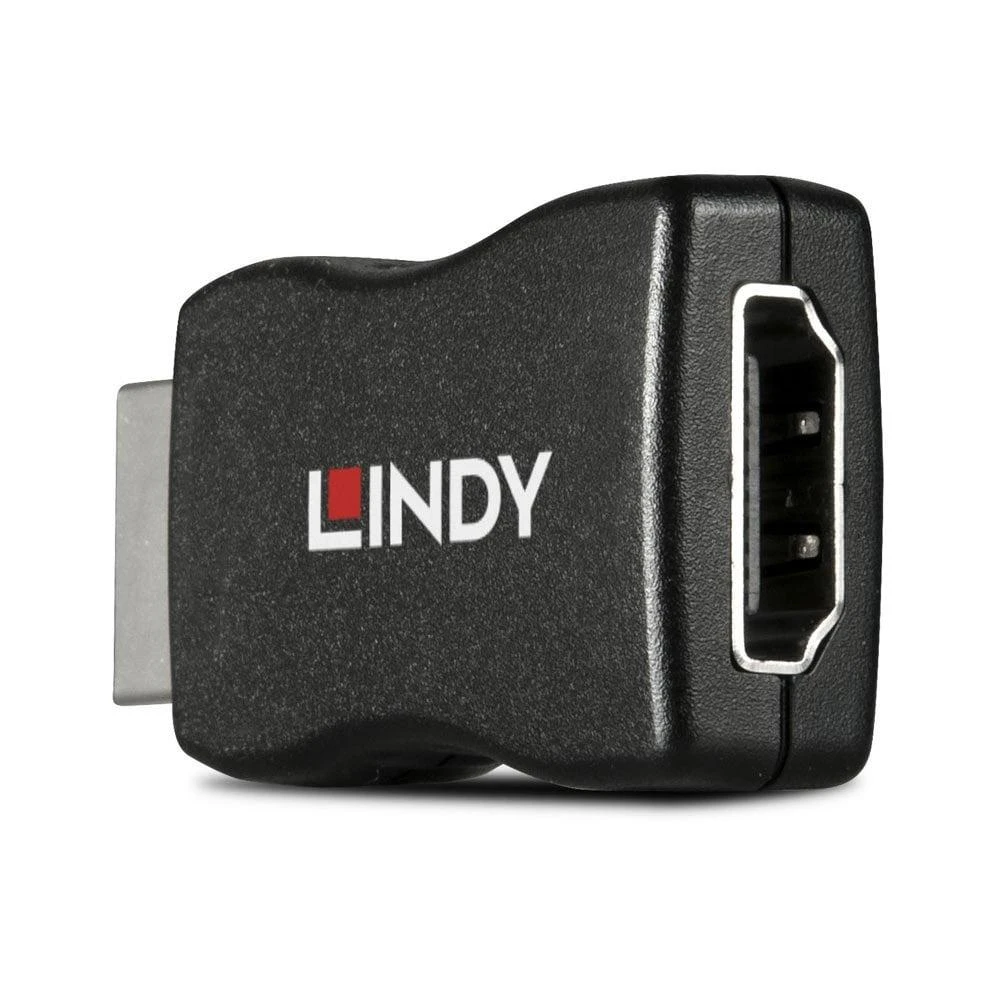 LINDY EDID emuliatorius, juodas 4K adapteris