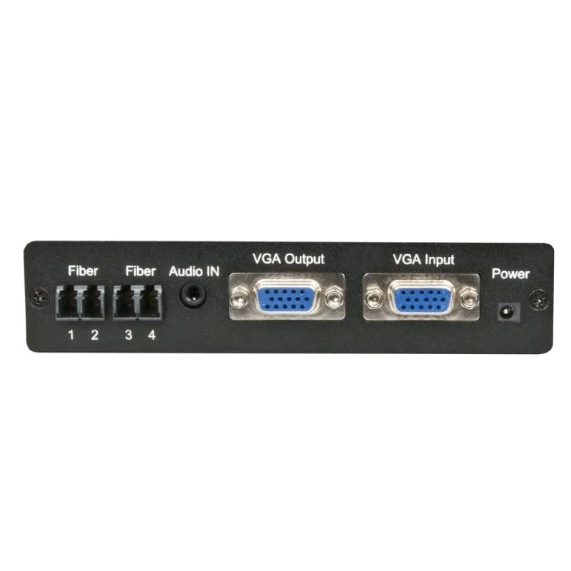 AV signalų perdavimo sistema Lindy LINDY VGA + Audio LWL Extender 750m Local + Remote Unit - 32541