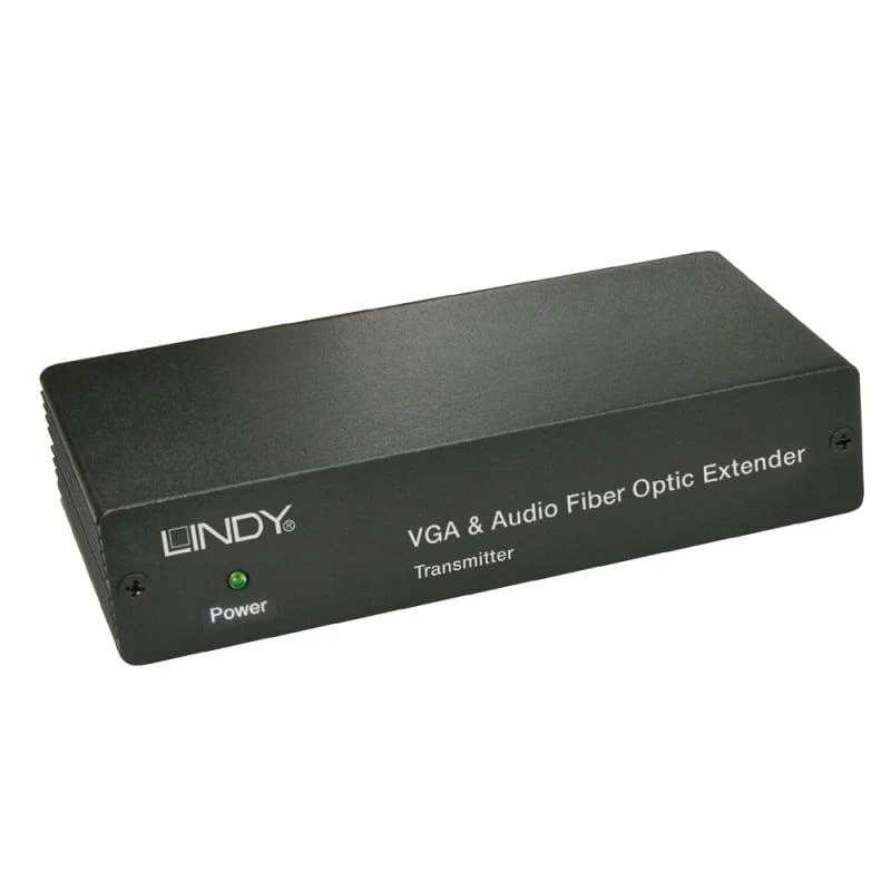 AV signalų perdavimo sistema Lindy LINDY VGA + Audio LWL Extender 750m Local + Remote Unit - 32541