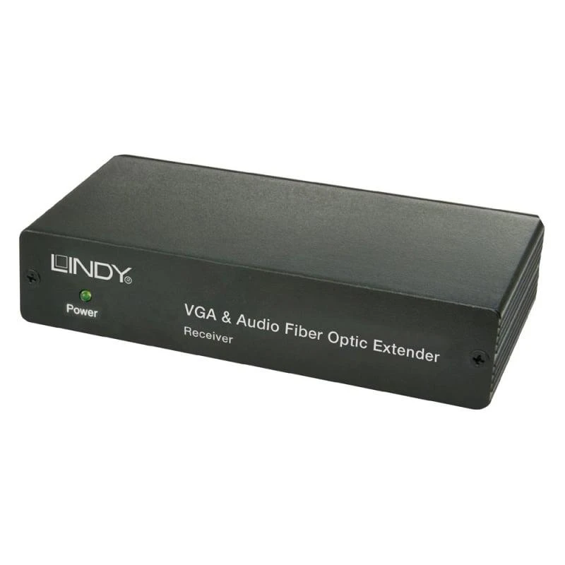 AV signalų perdavimo sistema Lindy LINDY VGA + Audio LWL Extender 750m Local + Remote Unit - 32541