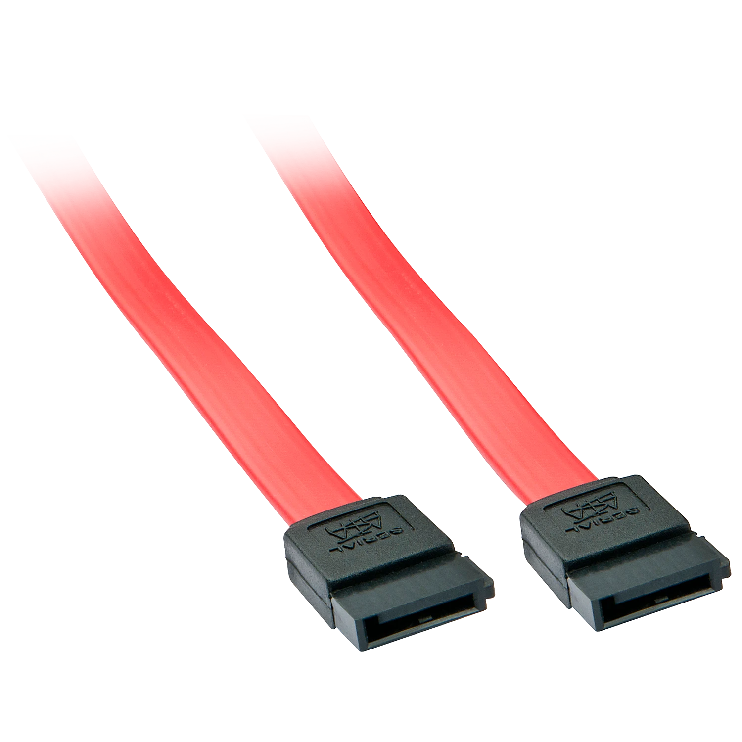 SATA Laidas - LINDY SATA III Laidas 2 x 7-pin Female, 0.5 m, Raudonas